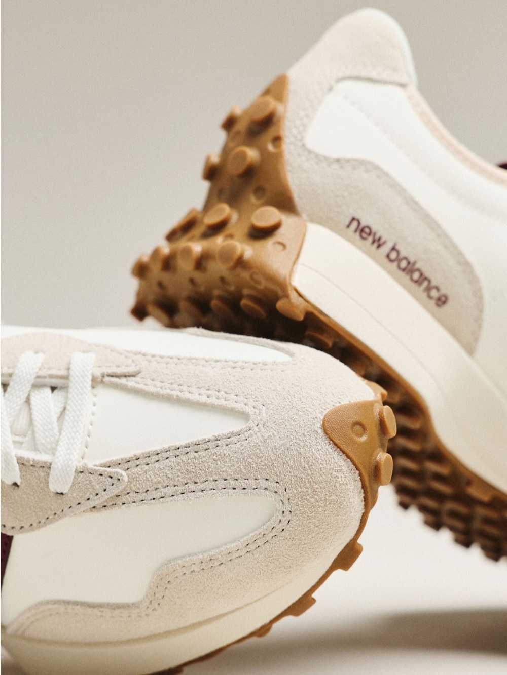 🍷 NEW BALANCE 327 WINE CREAM 🍷 - Picture 3 of 3